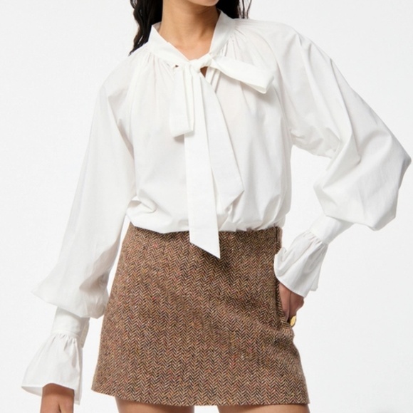 🌟🔥VANESSA BRUNO FATIMA BLOUSE🔥🌟 - Picture 1 of 5